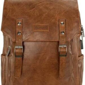 Women’s Casual School Backpack – Beige