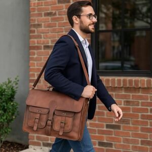 Men’s Convertible Tote Backpack – Grey