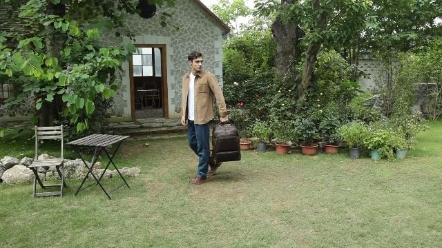 Men's Casual School Backpack - Brown - Image 3