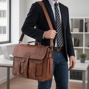 Men’s Convertible Tote Backpack – Grey