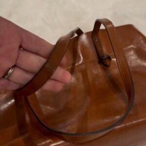 Women’s Canvas Grocery Tote – Beige