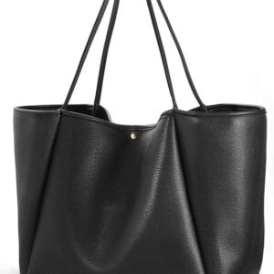 Women’s Zip-Top Tote Bag – Beige