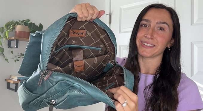 Women's Canvas Daypack - Beige - Image 3