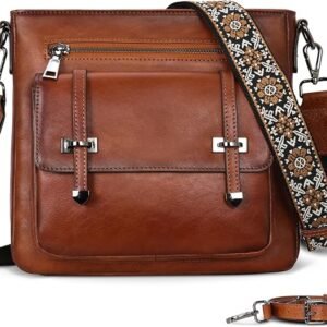 Women’s Bucket Crossbody Bag – Beige