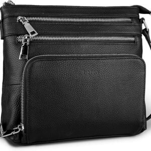 Women’s Bucket Crossbody Bag – White
