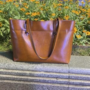 Women’s Canvas Grocery Tote – White