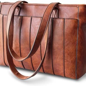 Women’s Structured Work Tote – Cream