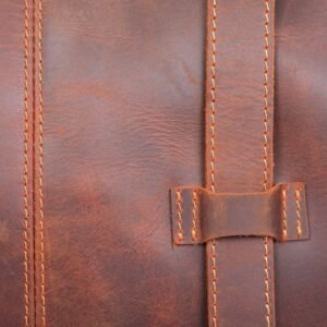 Men’s Quilted Shoulder Tote – Navy