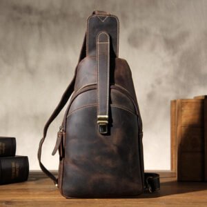 Men’s Mini Camera Crossbody – Charcoal
