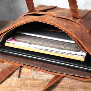 Men’s Canvas Grocery Tote – Olive